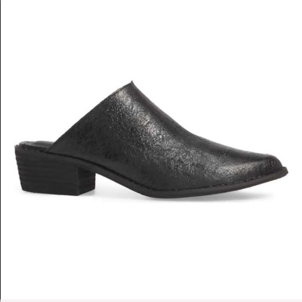 Very volatile Los Angeles Pointed block heel mules